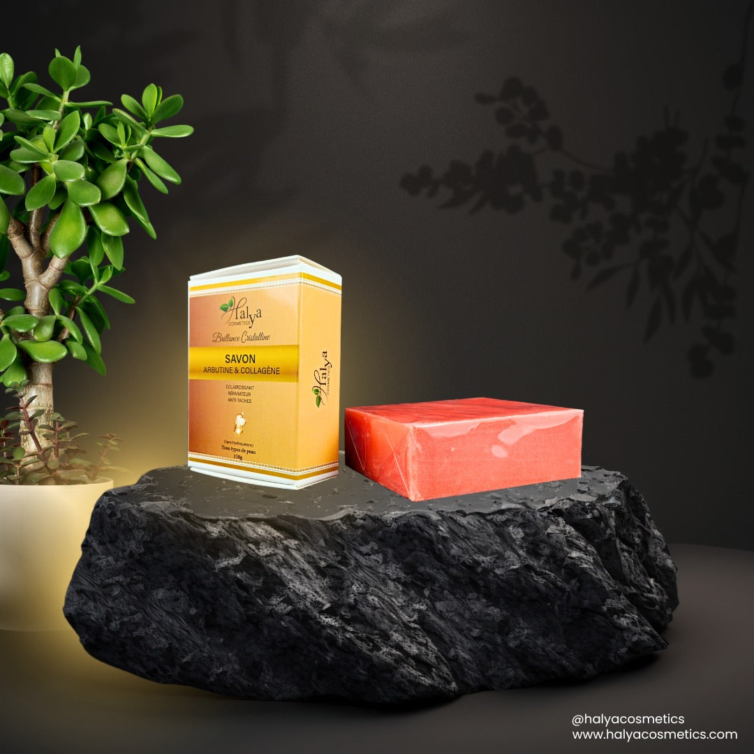 Savon arbutine et collagène