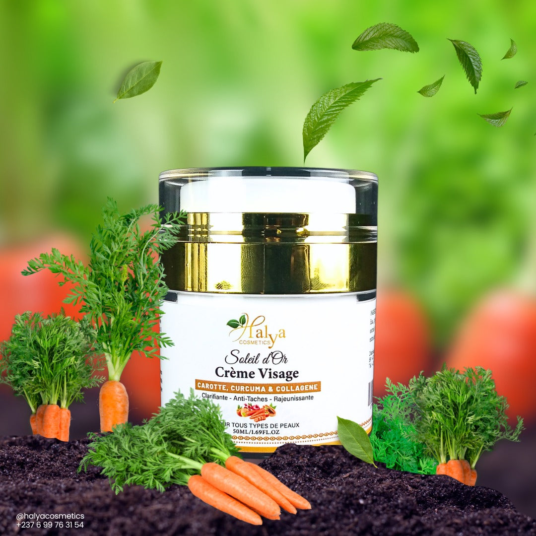 Crème de visage Soleil d'or