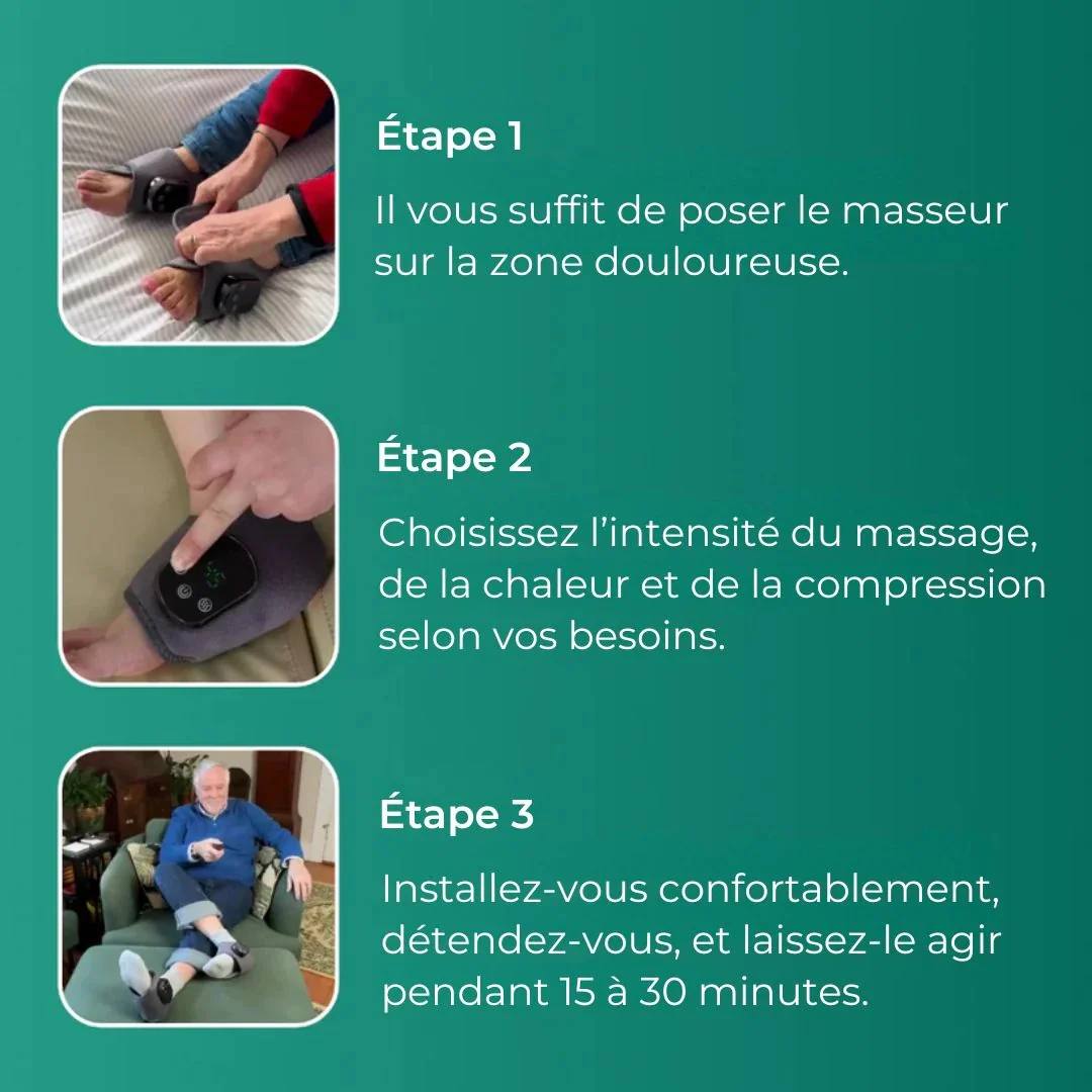 ThermoSoin™ - Soulagez vos pieds, retrouvez confort et bien-être à la maison